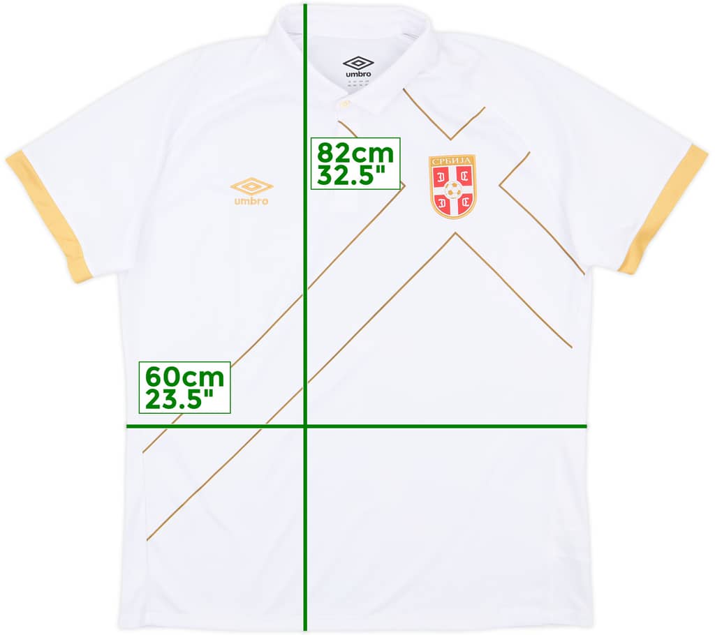 2014-16 Serbia Away Shirt - 10/10 - (XXL)
