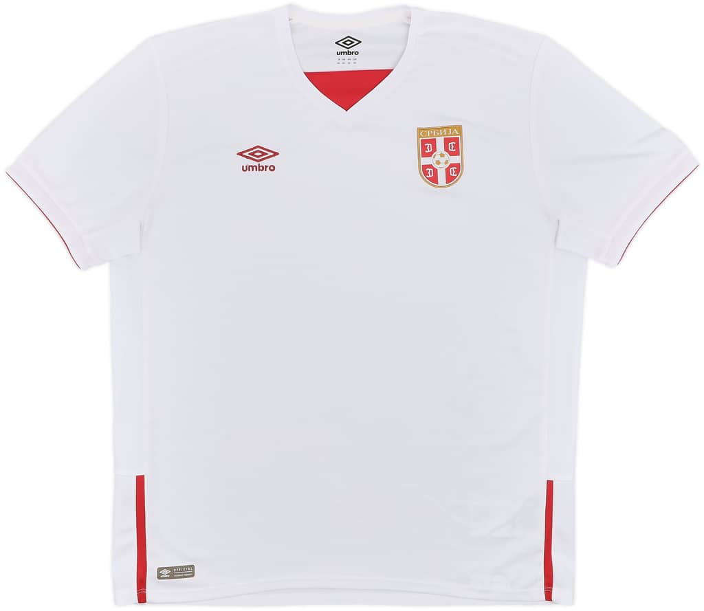 2016-18 Serbia Away Shirt - 9/10 - (XXL)