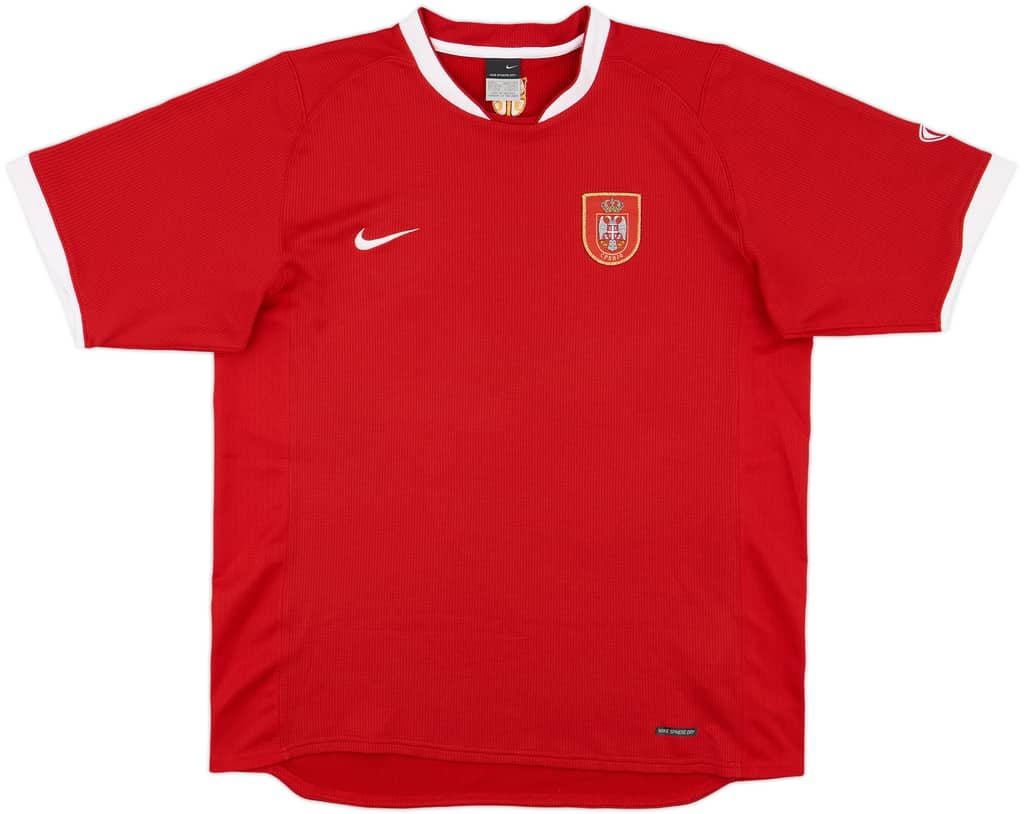 2007-08 Serbia Home Shirt - 9/10 - (L)