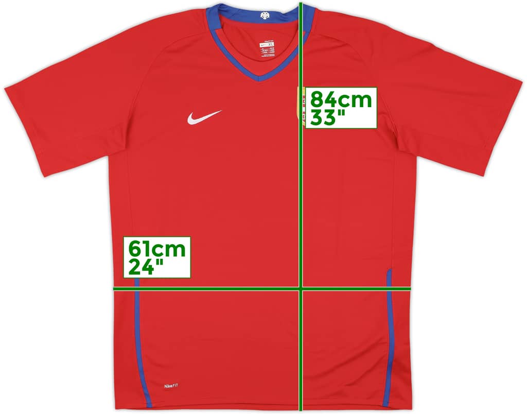 2008-10 Serbia Home Shirt - 9/10 - (XL)