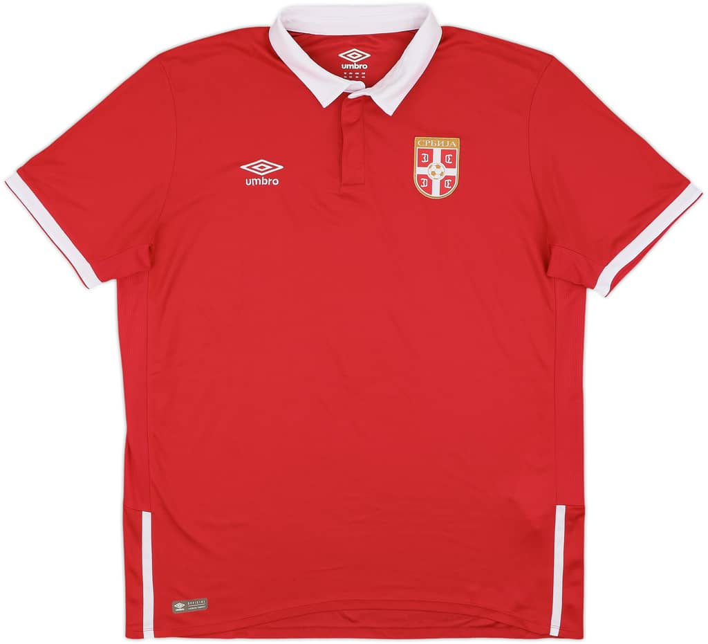 2016-17 Serbia Home Shirt - 8/10 - (XXL)
