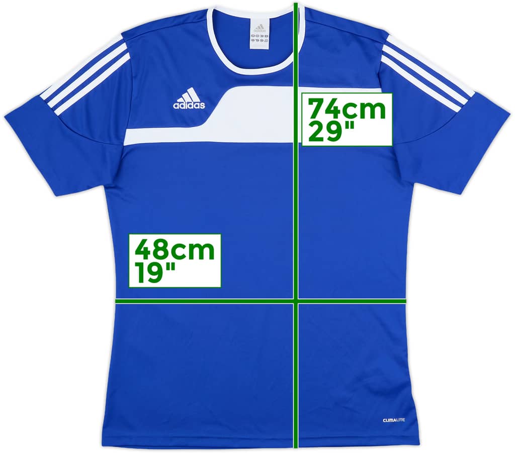 2011-12 Cesena adidas Training Shirt - 9/10 - (M)