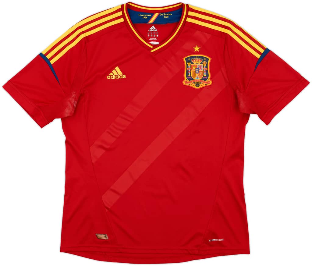 2011-12 Spain Home Shirt - 10/10 - (L)