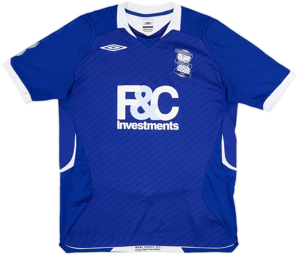 2008-09 Birmingham Home Shirt - 9/10 - (M)