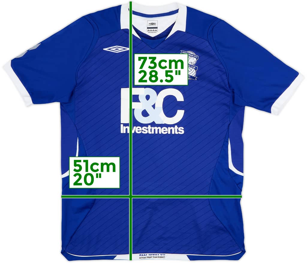 2008-09 Birmingham Home Shirt - 9/10 - (M)