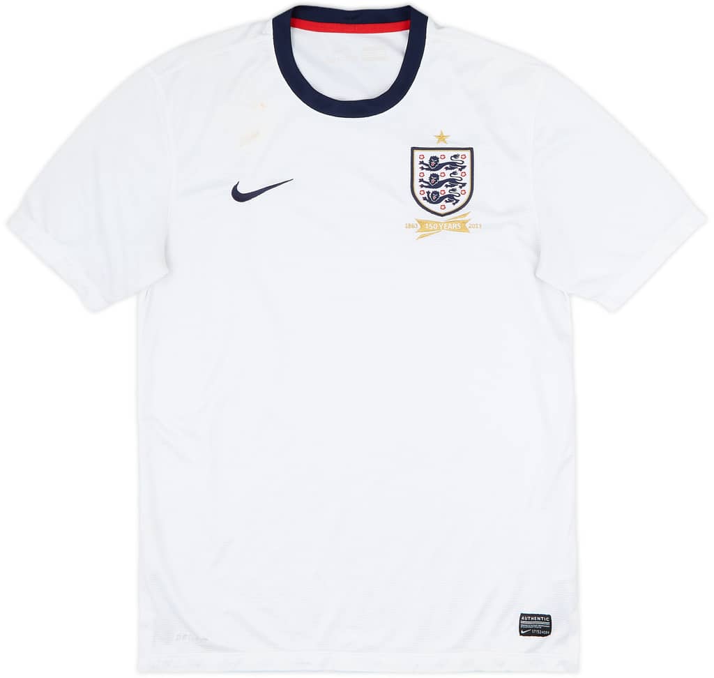 2013 England 150th Anniversary Home Shirt - 4/10 - (M)