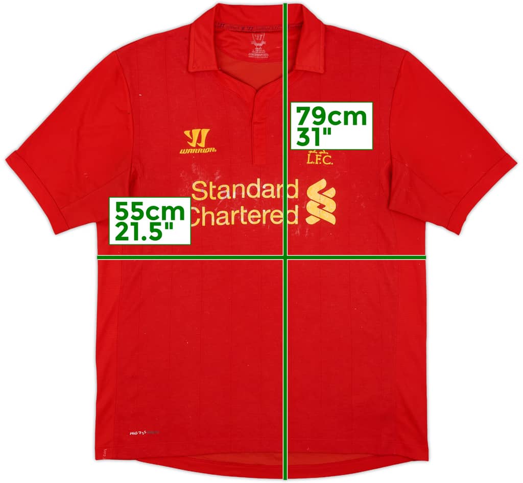 2012-13 Liverpool Home Shirt - 4/10 - (L)