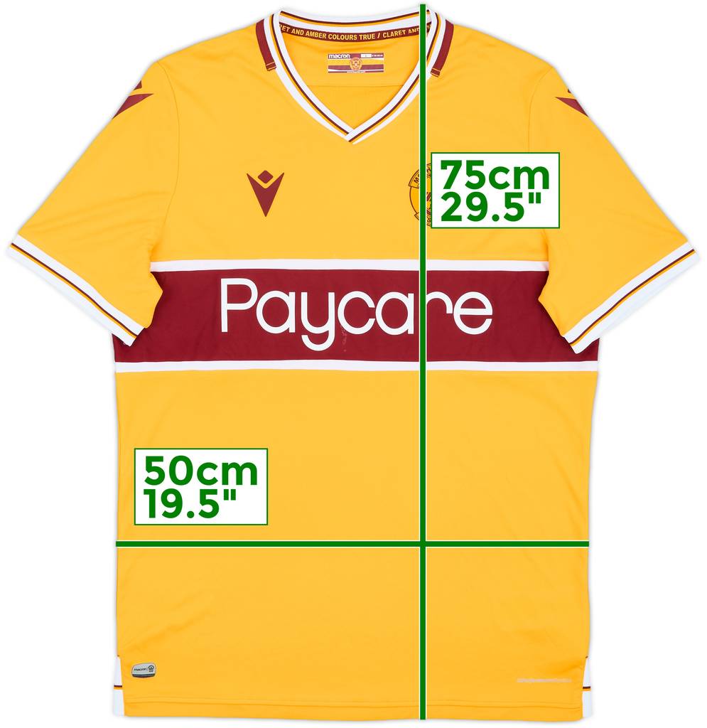 2020-21 Motherwell Home Shirt - 9/10 - (L)
