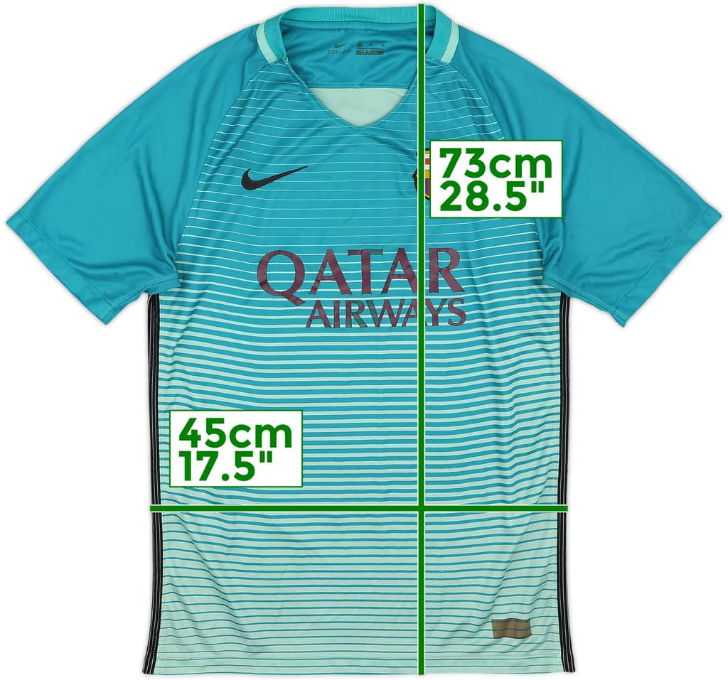 2016-17 Barcelona Third Shirt - 4/10 - (S)