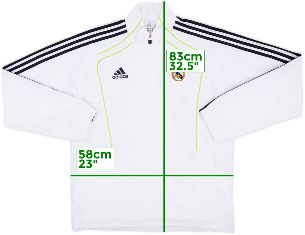 2010-11 Real Madrid adidas Track Jacket - 8/10 - (L)