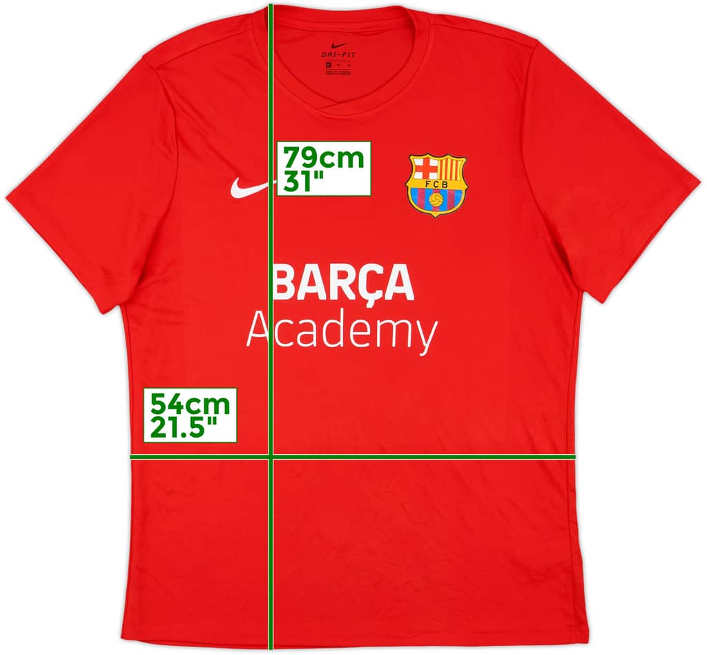 2019-20 Barcelona Academy Nike Training Shirt - 8/10 - (XL)