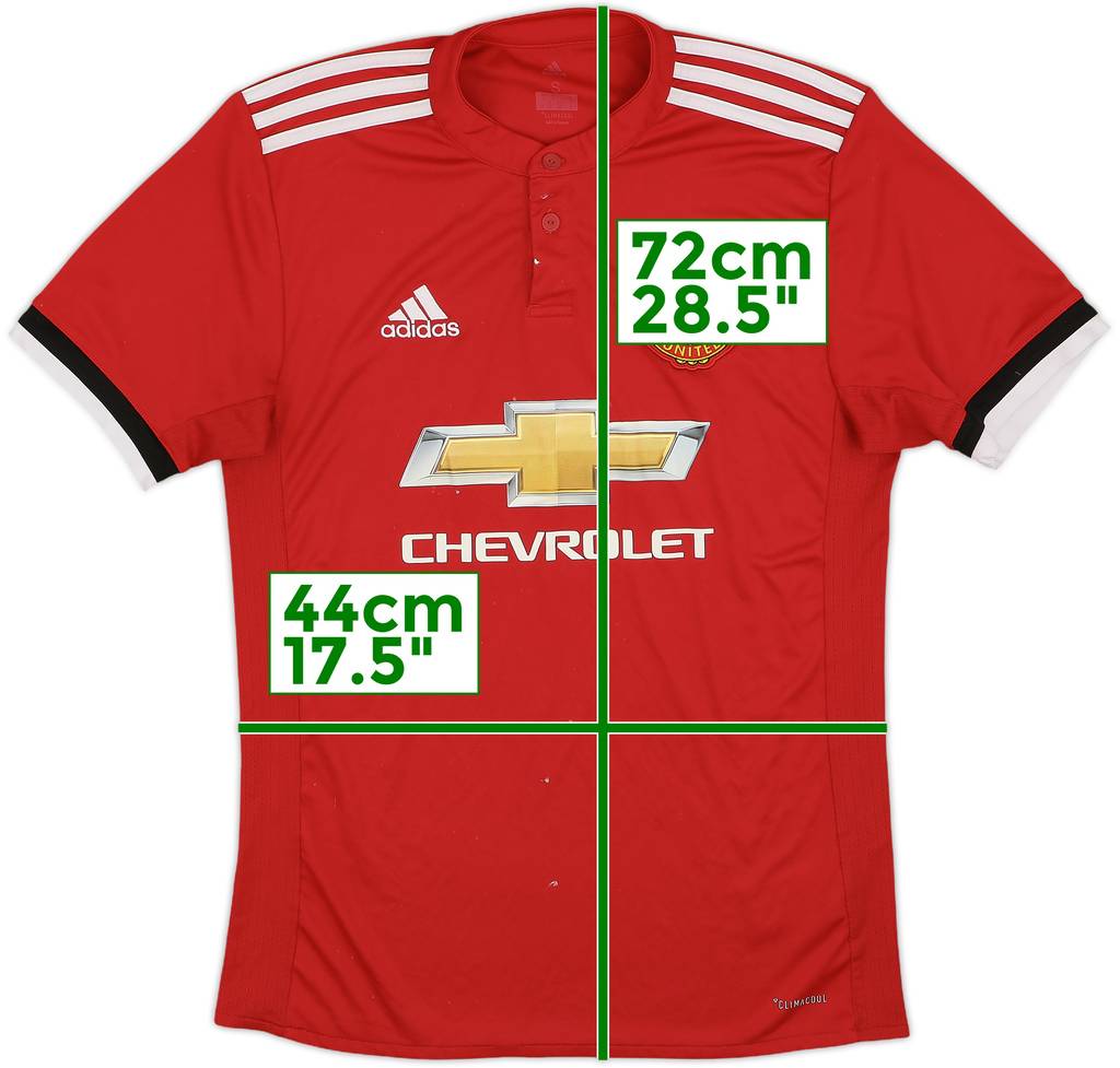 2017-18 Manchester United Home Shirt - 5/10 - (S)