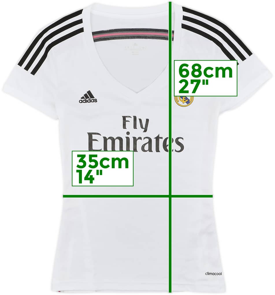 2014-15 Real Madrid Home Shirt - 6/10 - (Women's S)
