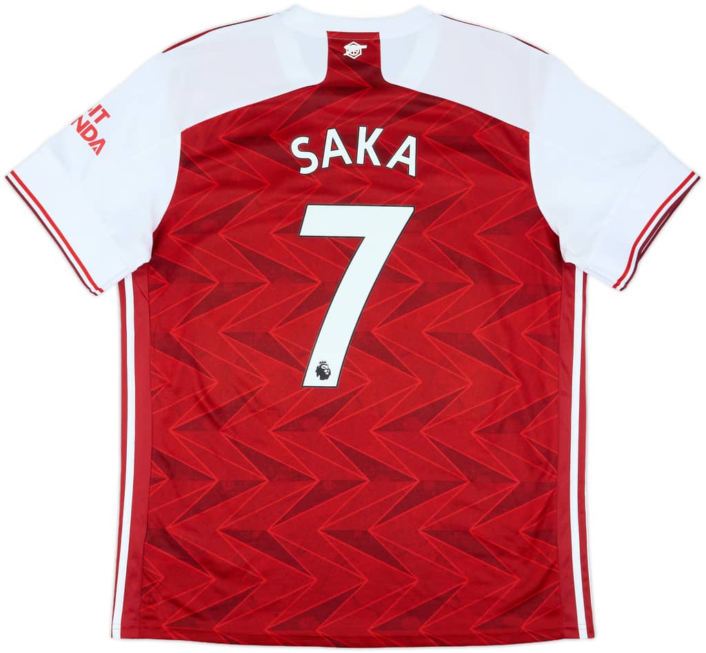 2020-21 Arsenal Home Shirt Saka #7