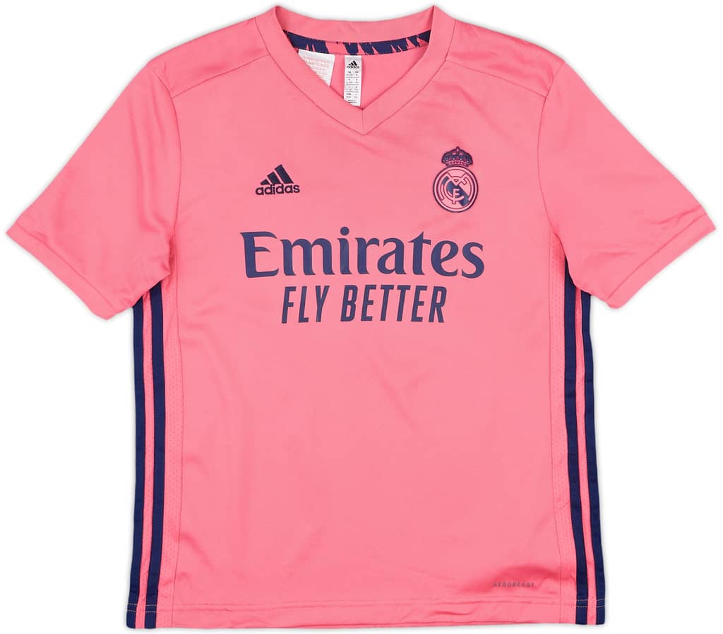2020-21 Real Madrid Away Shirt - 10/10 - (M.Boys)