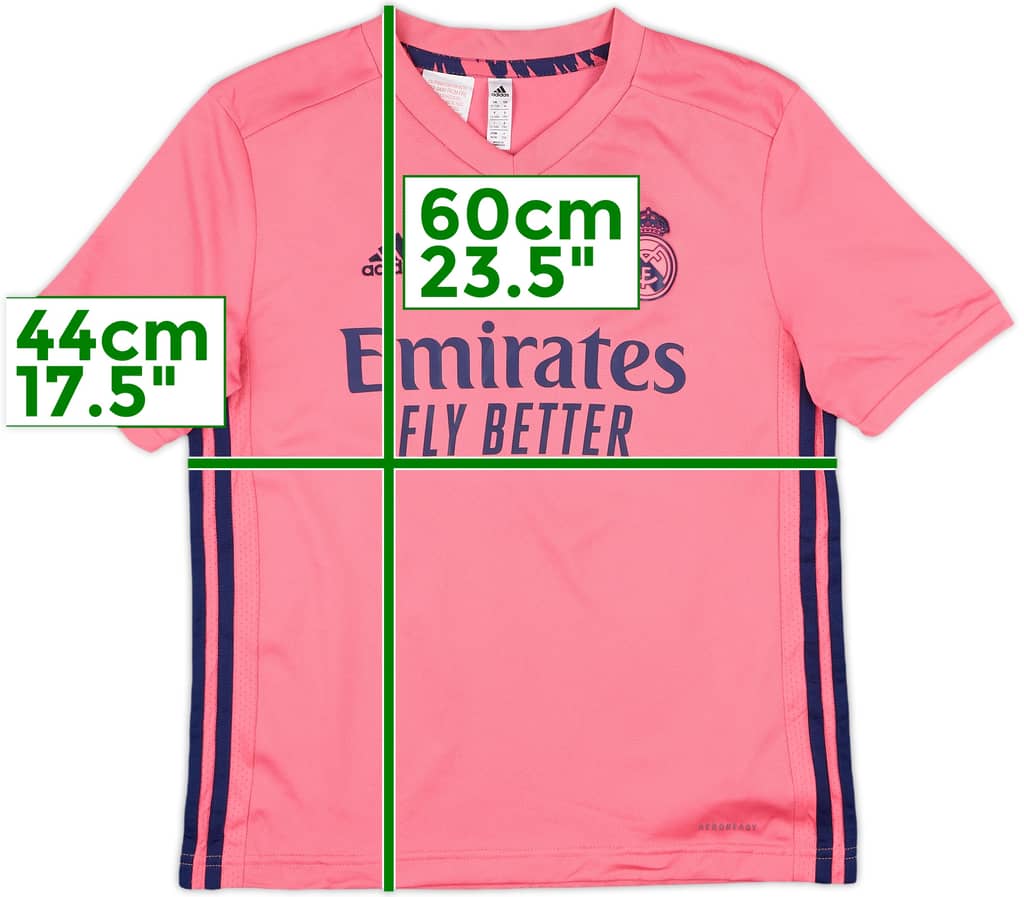 2020-21 Real Madrid Away Shirt - 10/10 - (M.Boys)