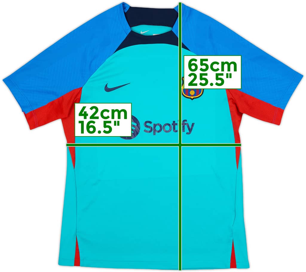 2022-23 Barcelona Nike Training Shirt - 8/10 - (XL.Boys)