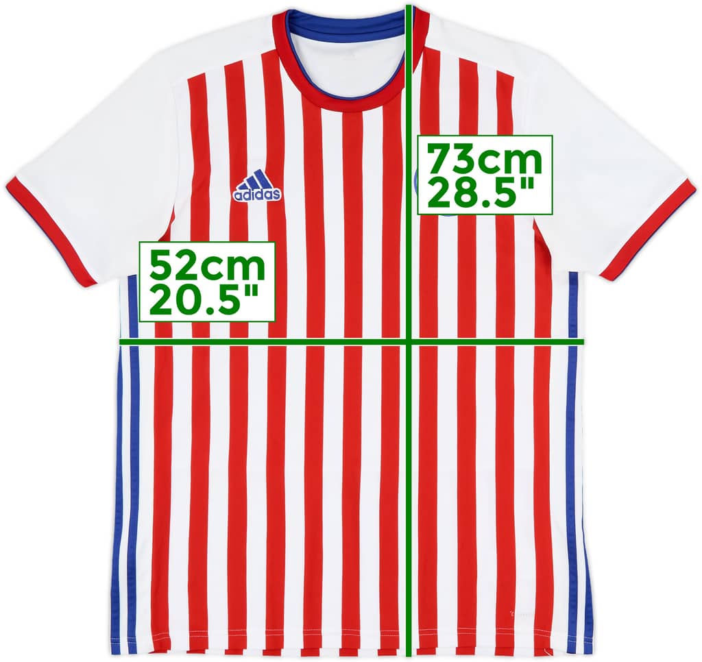 2018 Paraguay Home Shirt - 7/10 - (M)