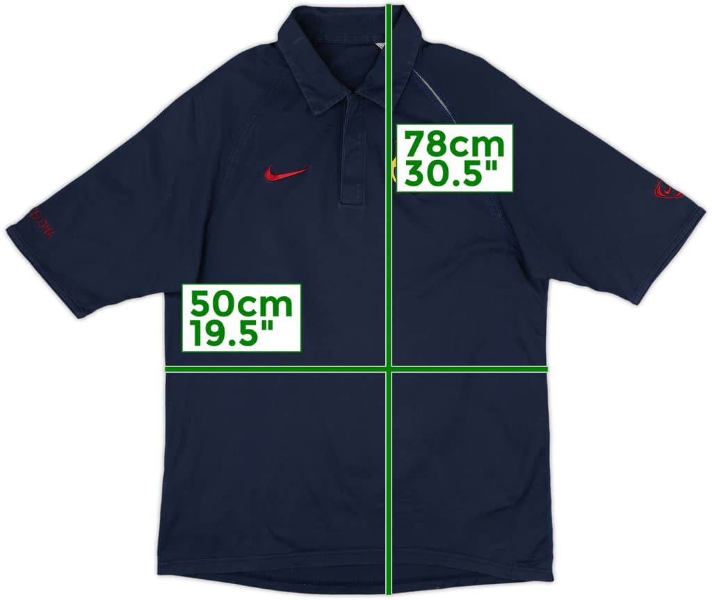 2004-05 Barcelona Nike Polo Shirt - 10/10 - (M)