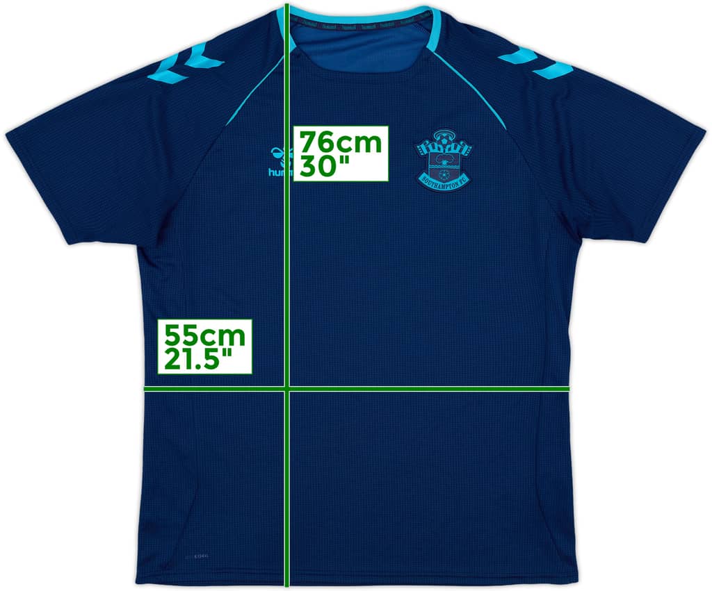 2021-22 Southampton Hummel Training Shirt - 8/10 - (XL)