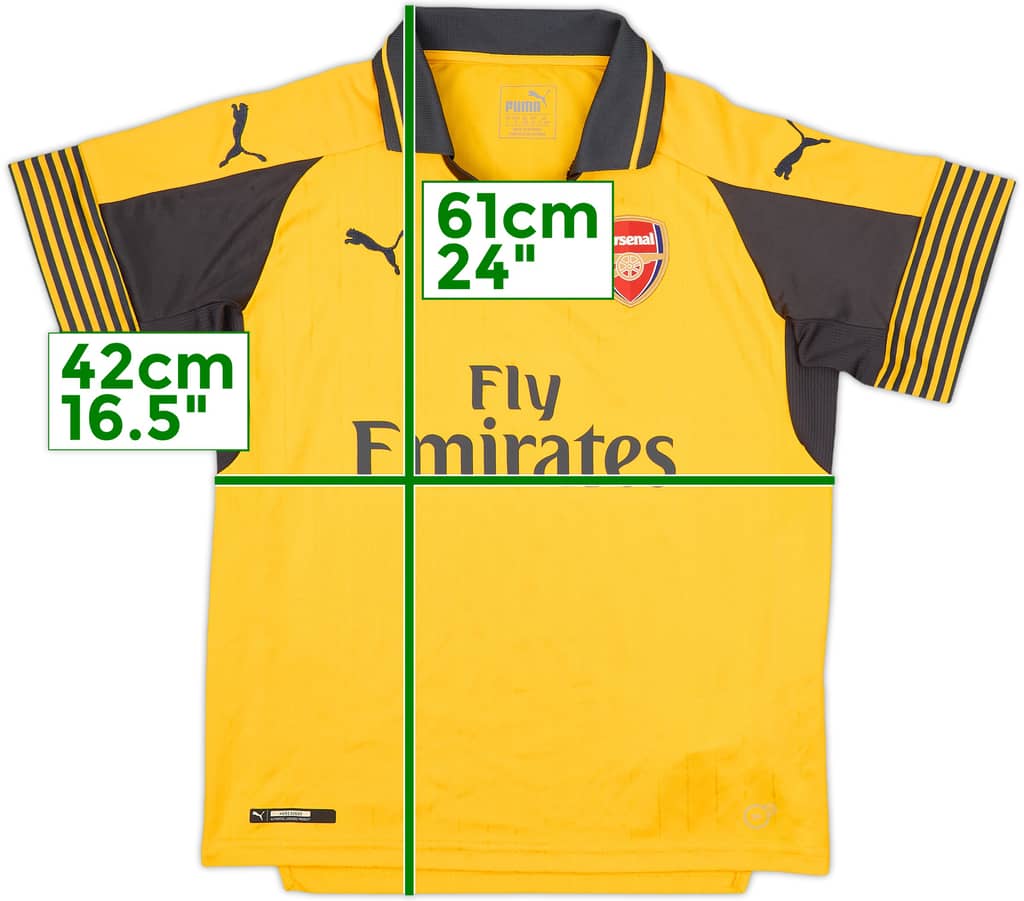 2016-17 Arsenal Away Shirt - 9/10 - (M.Boys)