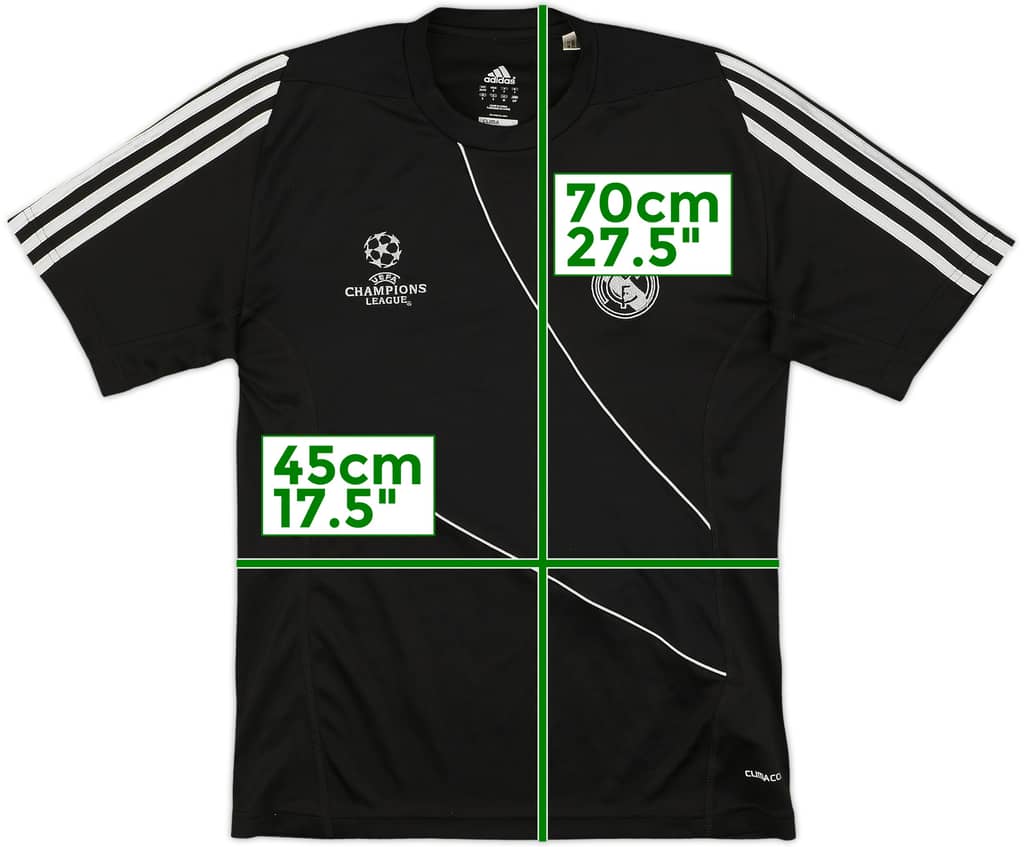 2012-13 Real Madrid CL adidas Training Shirt - 9/10 - (S)