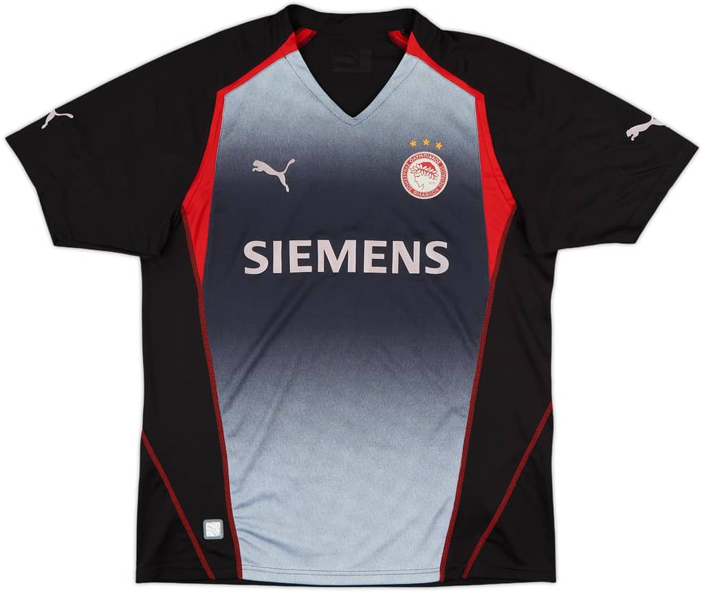 2005-06 Olympiakos Away Shirt - 8/10 - (L)