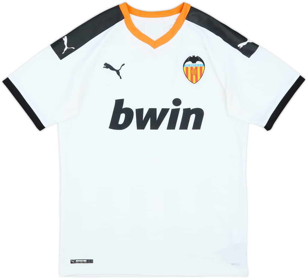 2019-20 Valencia Home Shirt - 9/10 - (M)