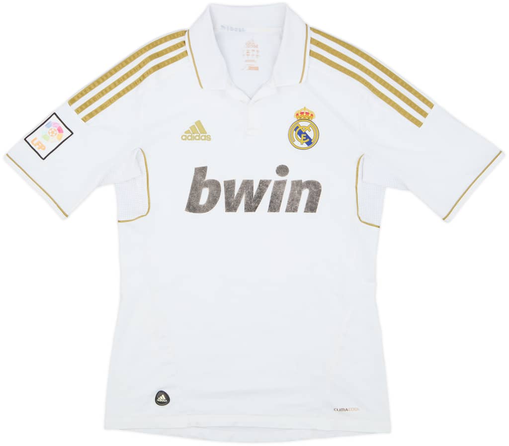 2011-12 Real Madrid Home Shirt - 4/10 - (S)