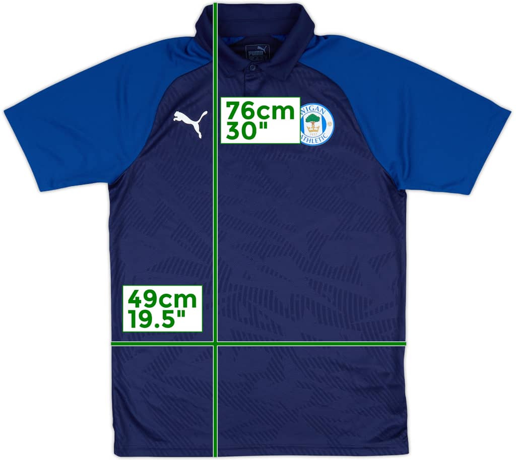 2018-19 Wigan Puma Polo Shirt - 10/10 - (M)