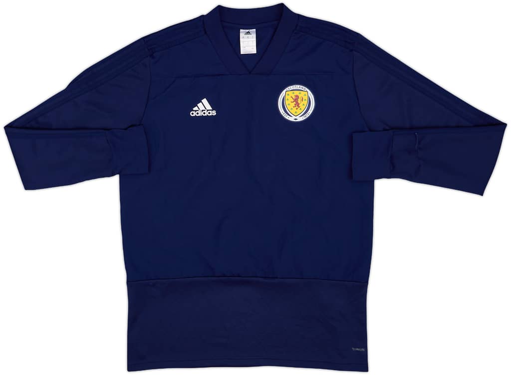 2018-19 Scotland adidas Drill Top - 8/10 - (L)