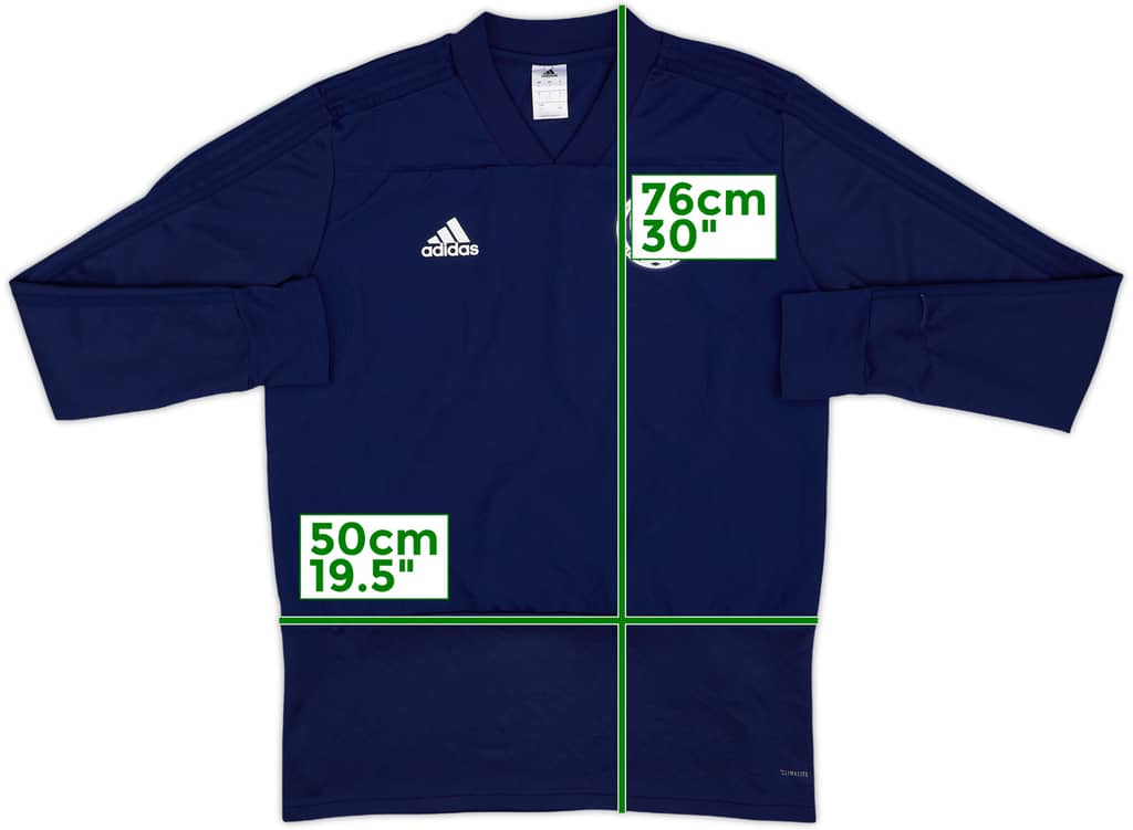 2018-19 Scotland adidas Drill Top - 8/10 - (L)