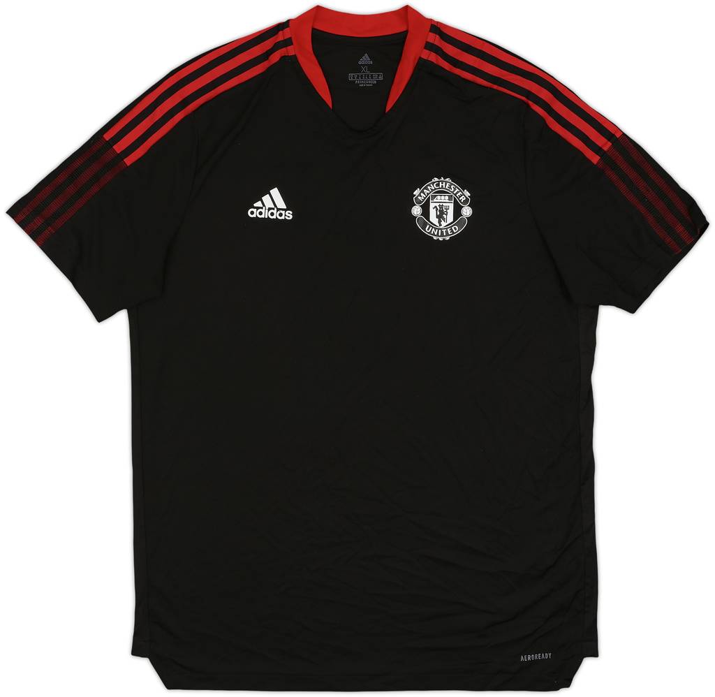 2021-22 Manchester United adidas Training Shirt - 8/10 - (XL)