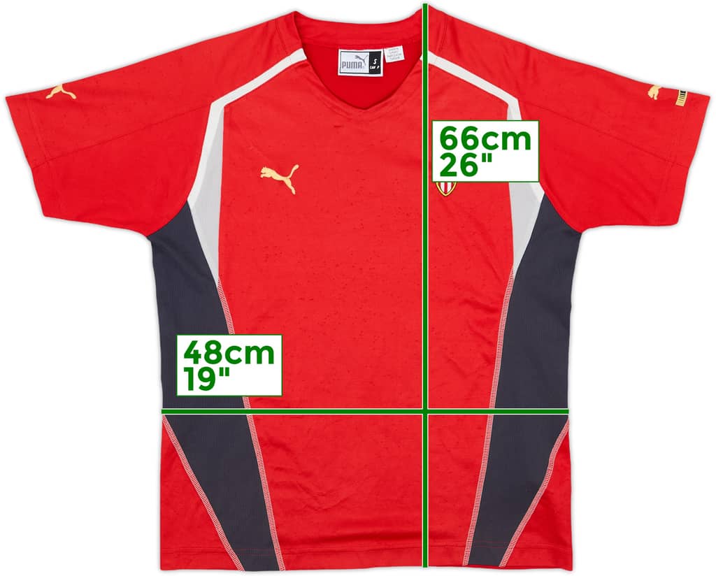 2004-05 Monaco Puma Training Shirt - 6/10 - (S)