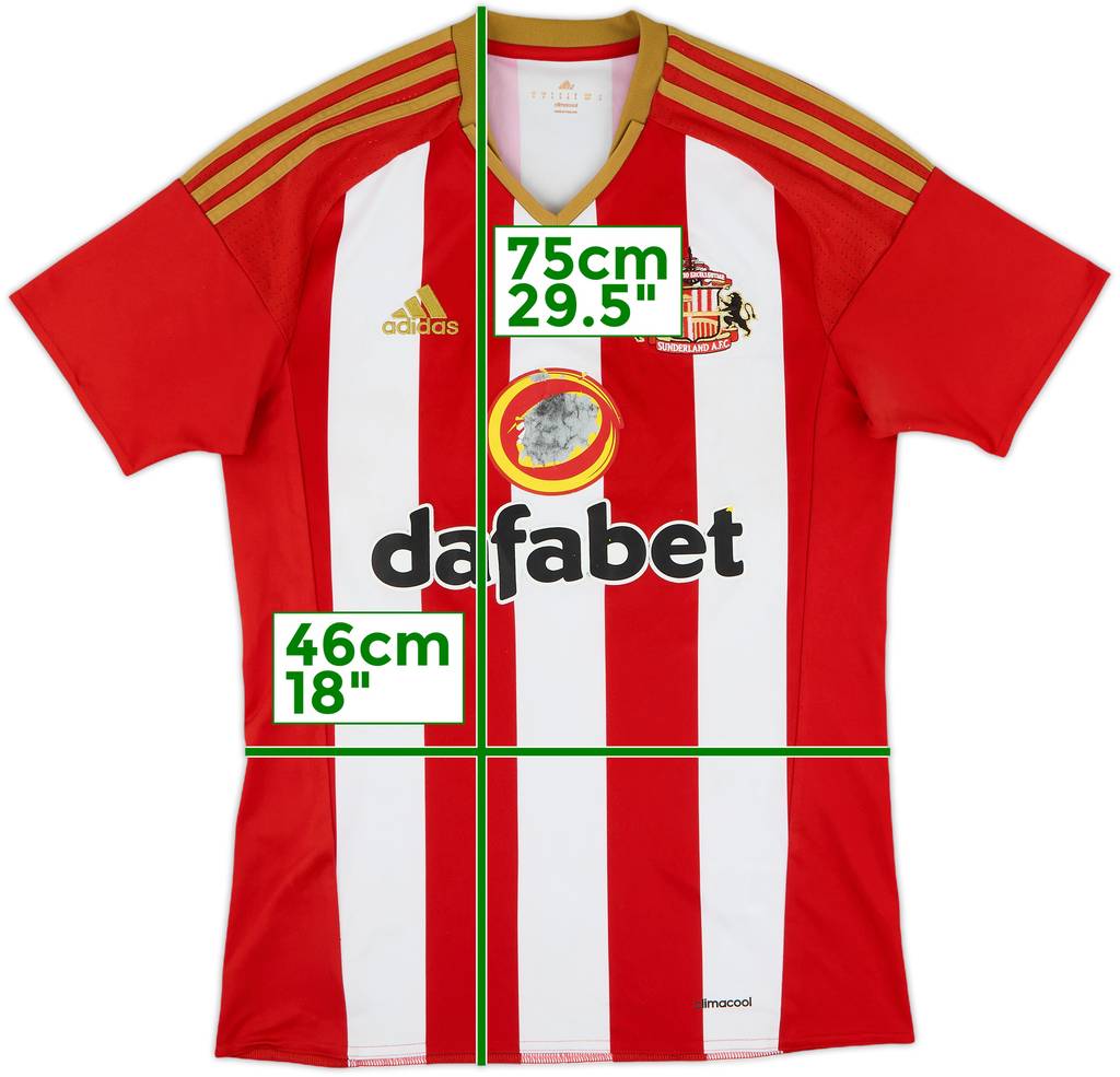 2016-17 Sunderland Home Shirt - 4/10 - (S)