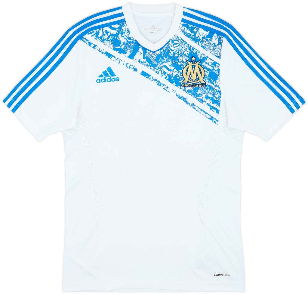 2011-12 Olympique Marseille adidas Training Shirt - 8/10 - (S)