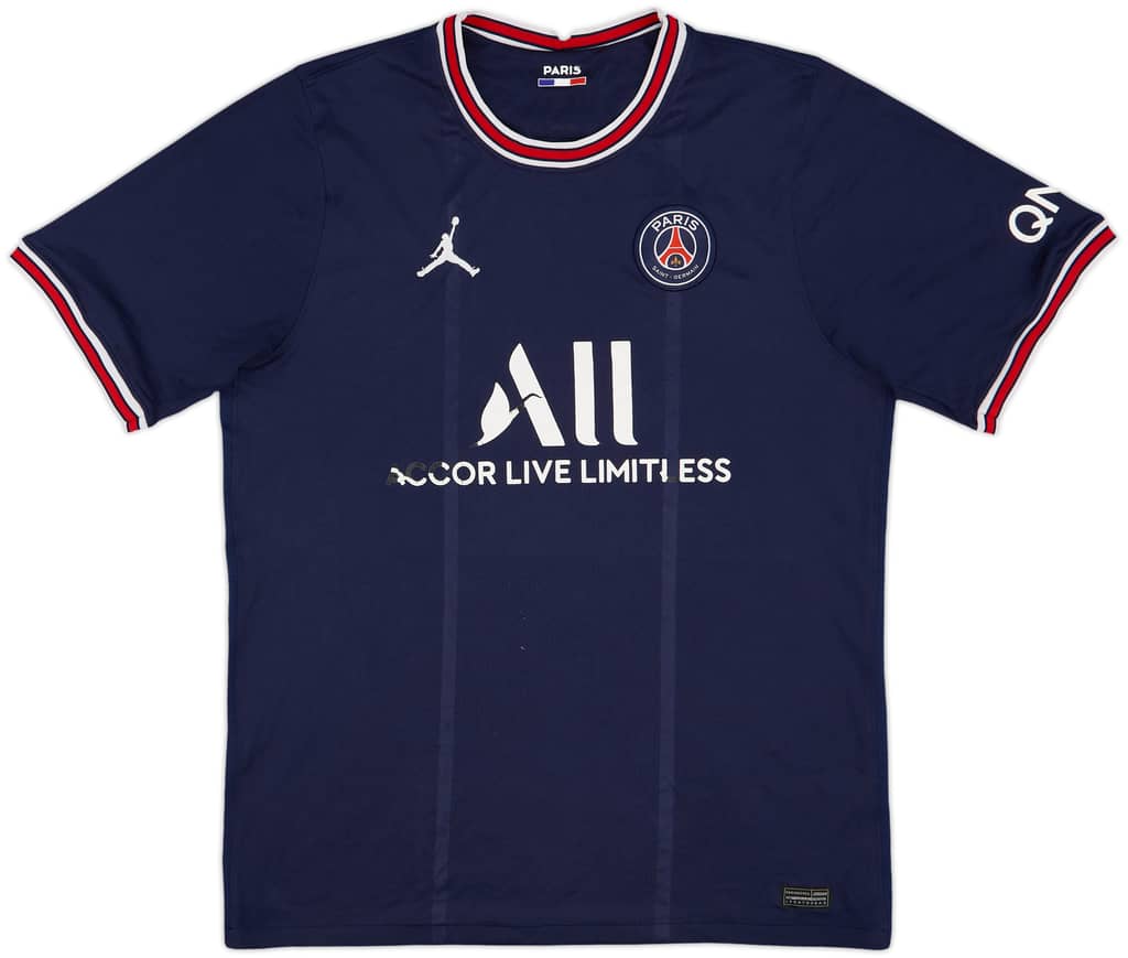 2021-22 Paris Saint-Germain Home Shirt - 4/10 - (XXL)