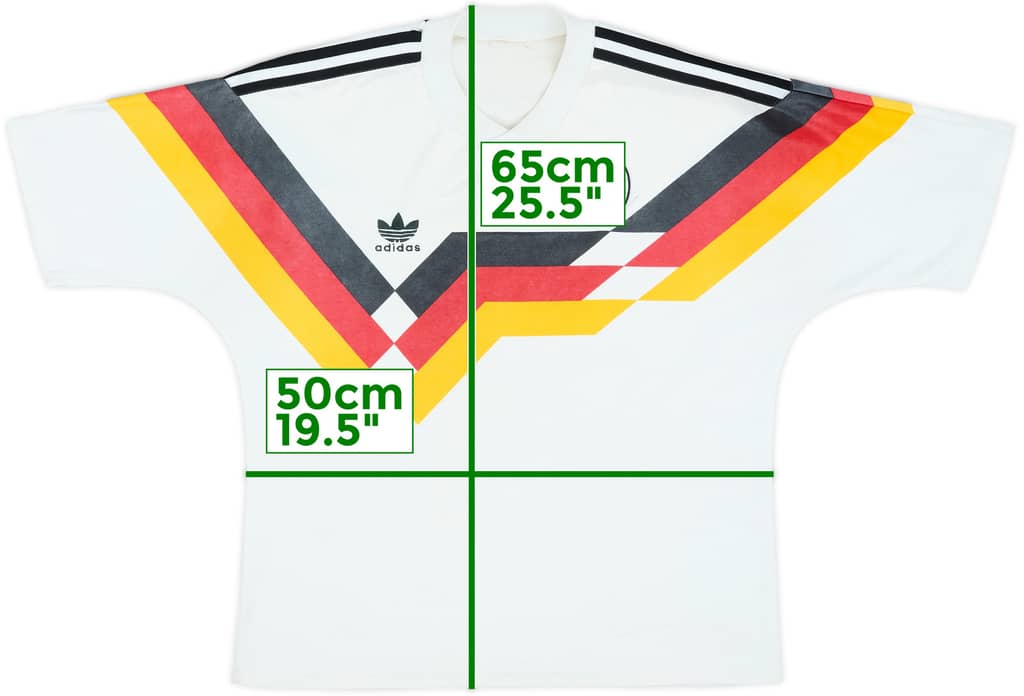 1988-90 West Germany Home Shirt - 8/10 - (L)