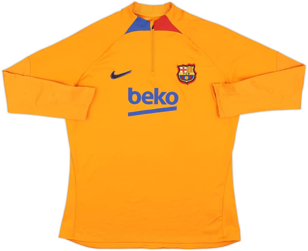 2021-22 Barcelona Nike 1/4 Zip Drill Top - 6/10 - (XL)
