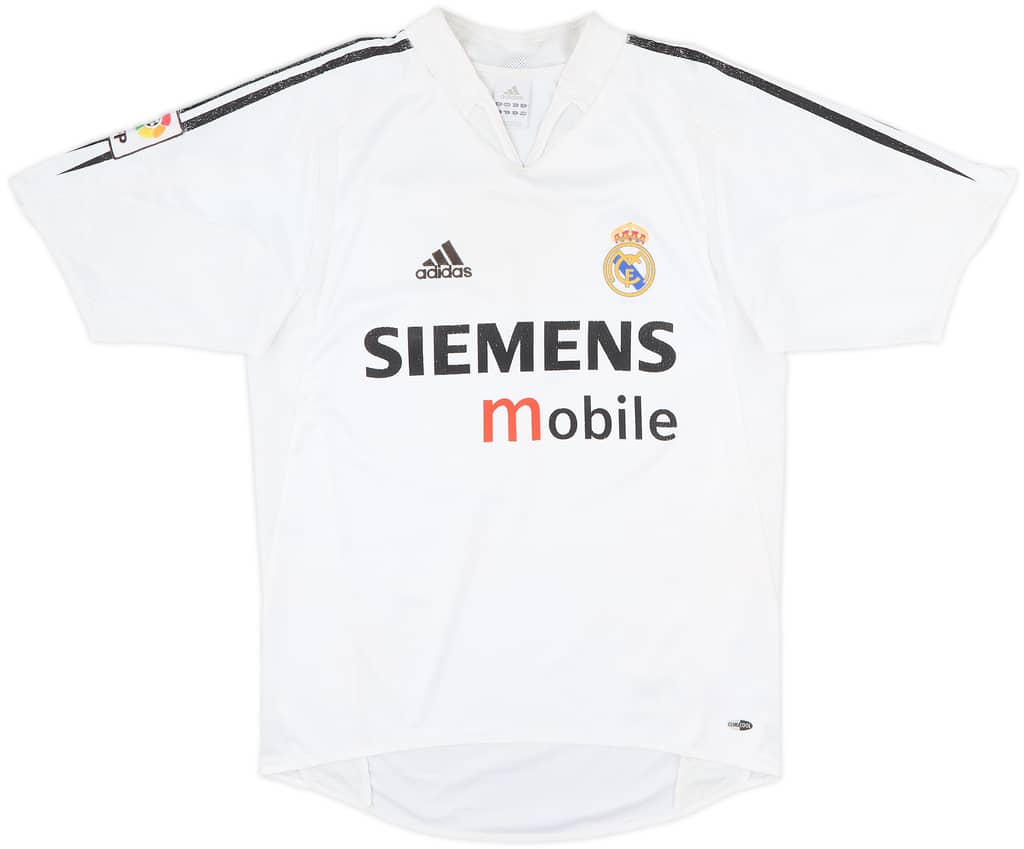 2004-05 Real Madrid Home Shirt - 5/10 - (S)