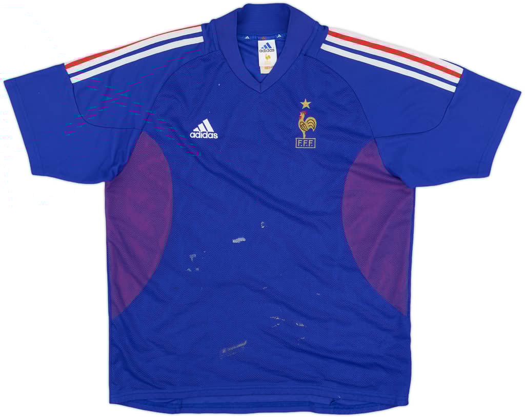 2002-04 France Home Shirt - 5/10 - (L)
