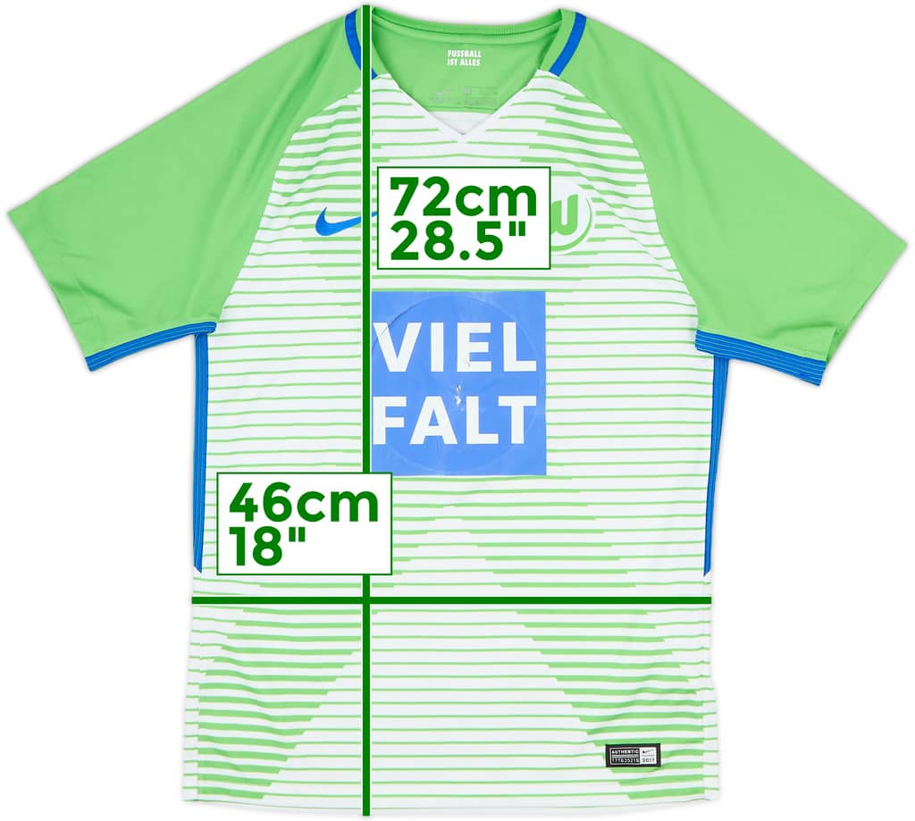 2017-18 Wolfsburg Home Shirt - 4/10 - (S)