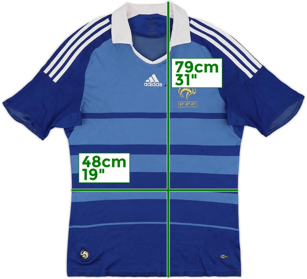 2008-09 France Home Shirt - 5/10 - (M)