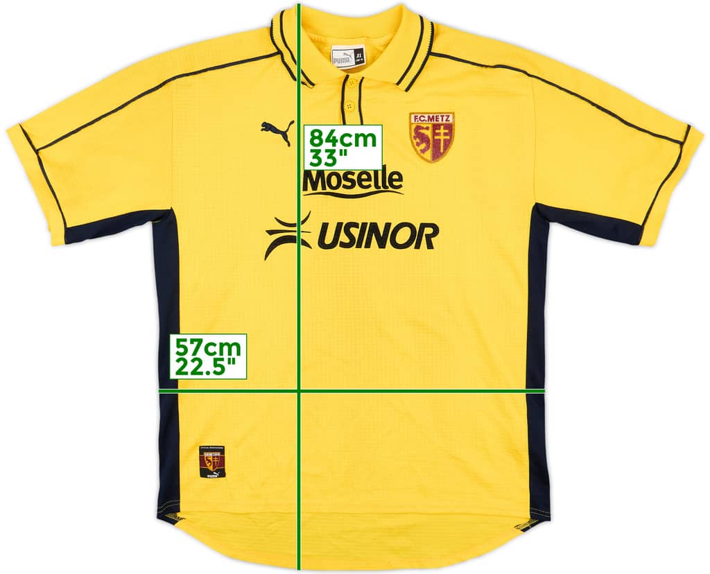 1999-00 Metz Away Shirt - 8/10 - (XL)