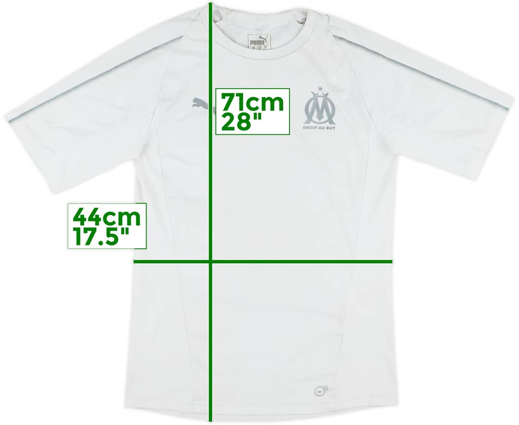 2018-19 Olympique Marseille Puma Training Shirt - 4/10 - (S)