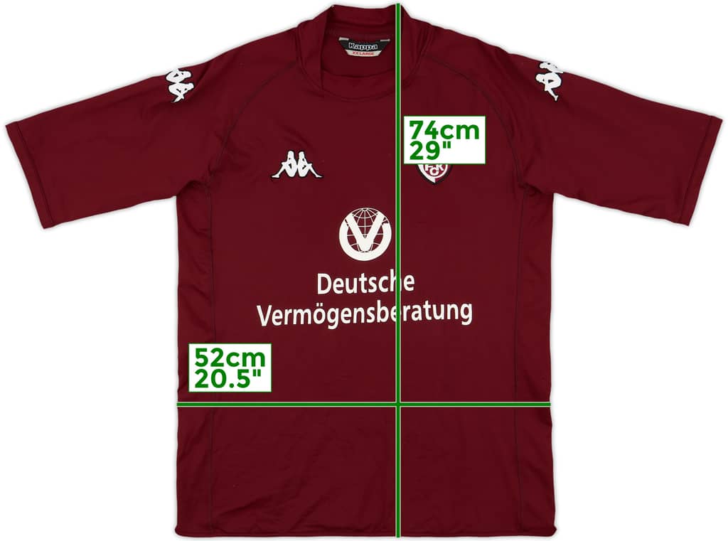 2003-04 Kaiserslautern Home Shirt - 8/10 - (XXL)