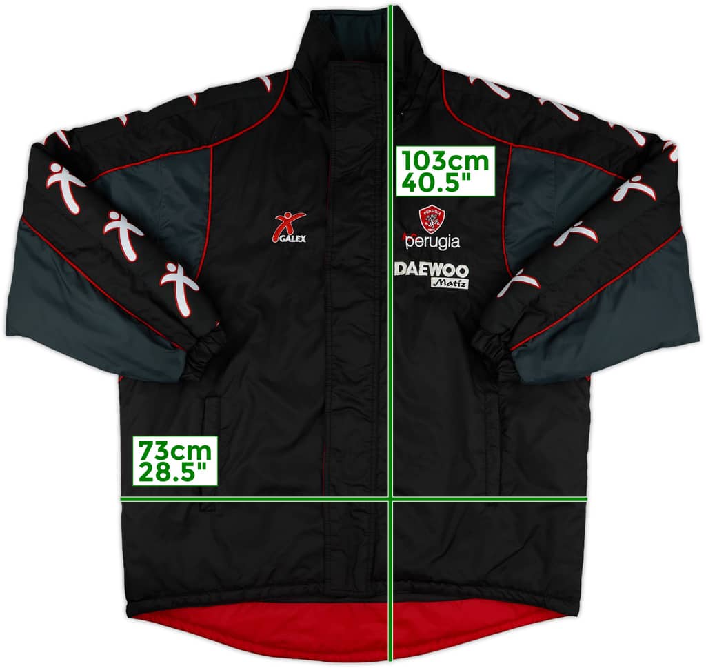 2000-02 Perugia Galex Padded Bench Coat - 7/10 - (XL)