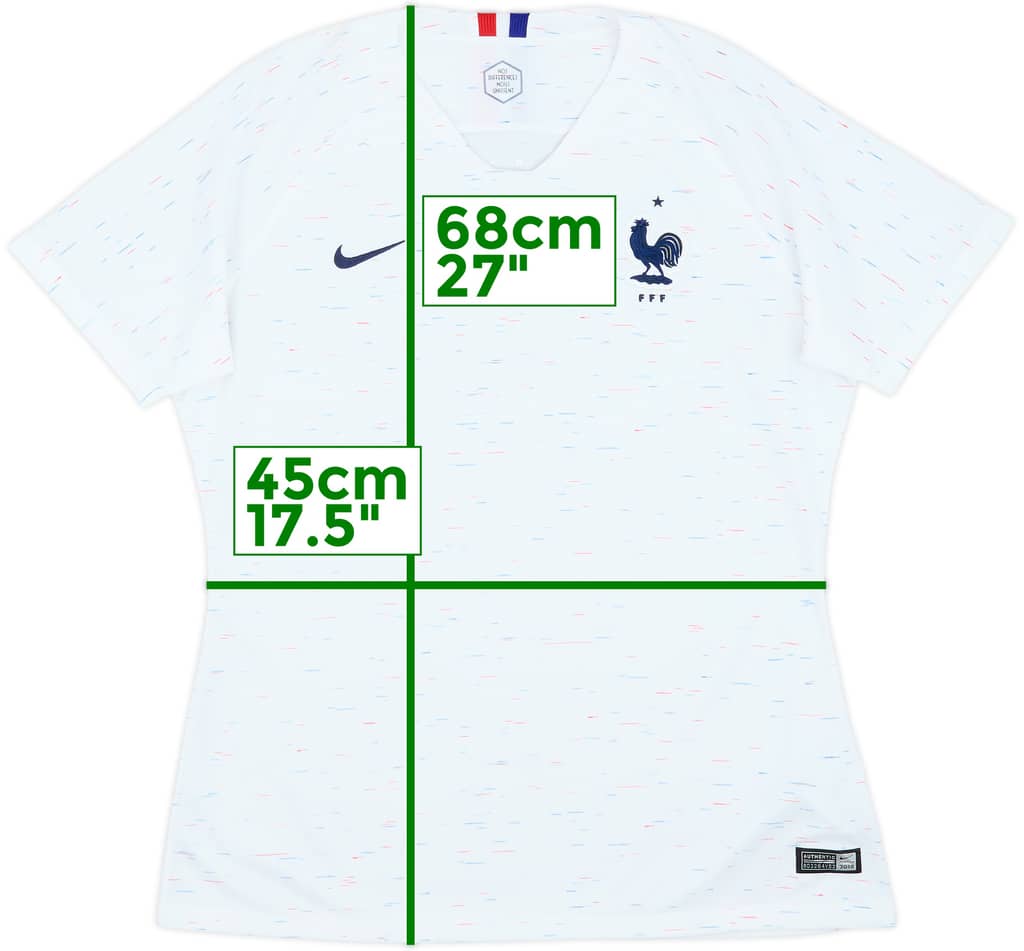 2018 France Away Shirt - 10/10 - (Women's L)