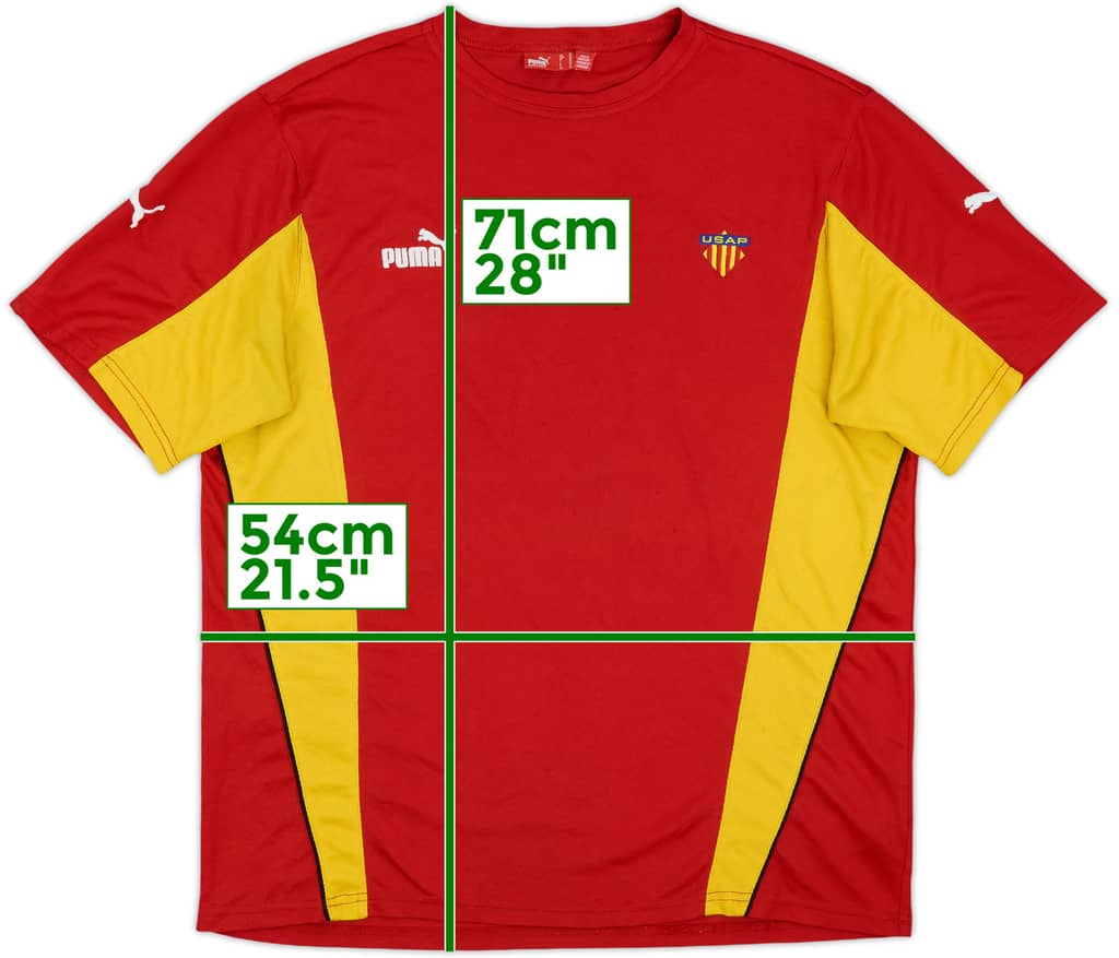 1990s USA Perpignan Puma Training Shirt - 9/10 - (M)