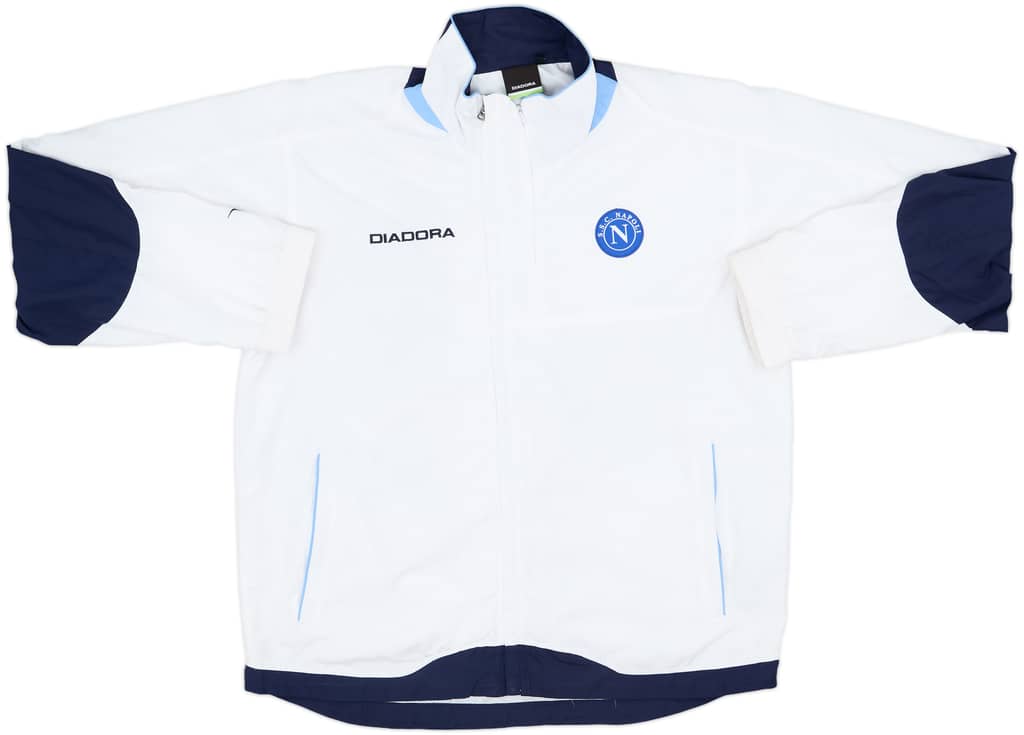 2006-07 Napoli Diadora Track Jacket - 8/10 - (XL)